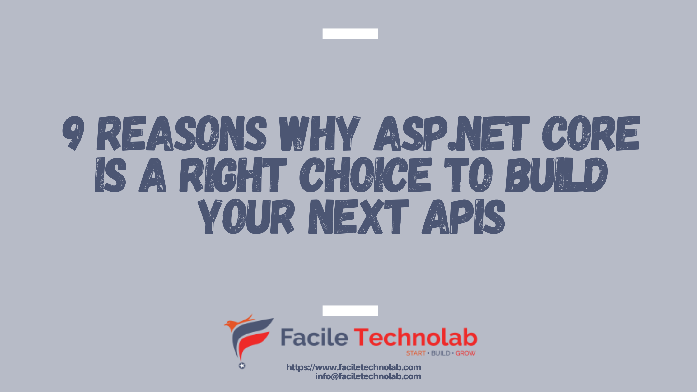 9 Reasons Why ASP.NET Core is a Right Choice To Build Your Next APIs