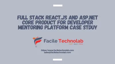 Full Stack React.js and asp.net core Product for Developer Mentoring Platform