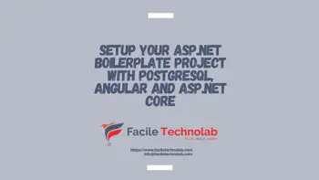 Setup your asp.net boilerplate project with PostgreSql, Angular and ASP.Net Core