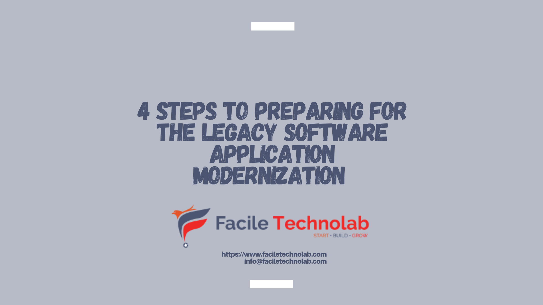 4 Steps to Preparing for the legacy software application modernization