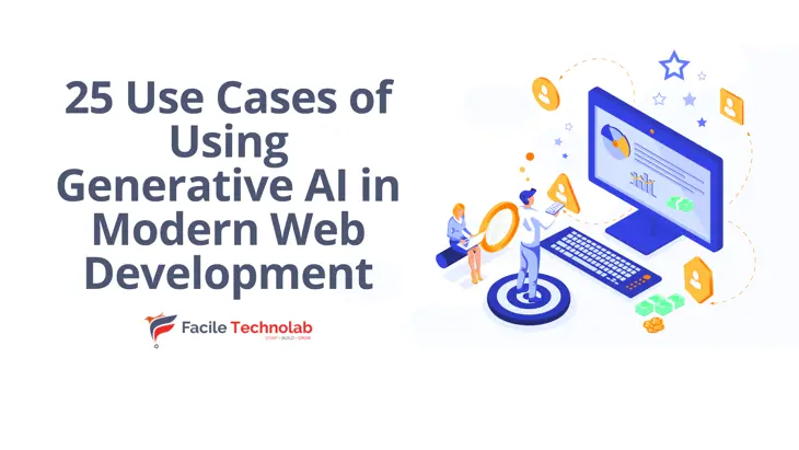 25 Use Cases of Using Generative AI in Modern Web Development