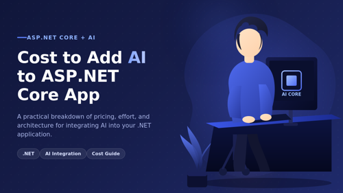 How Much Does It Cost to Add AI to an ASP.NET Core Application?