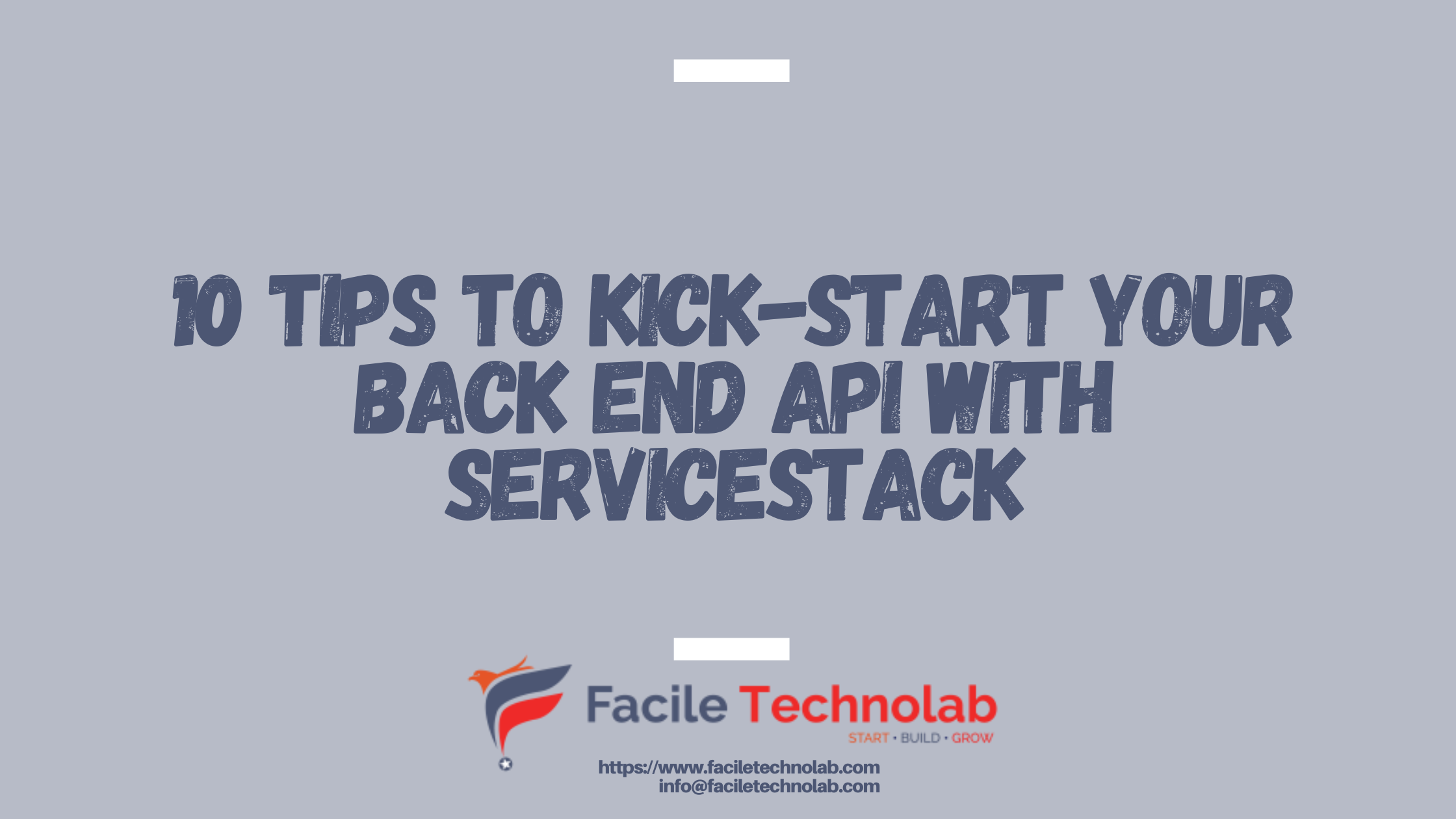 10 tips to kick-start your back end API with ServiceStack