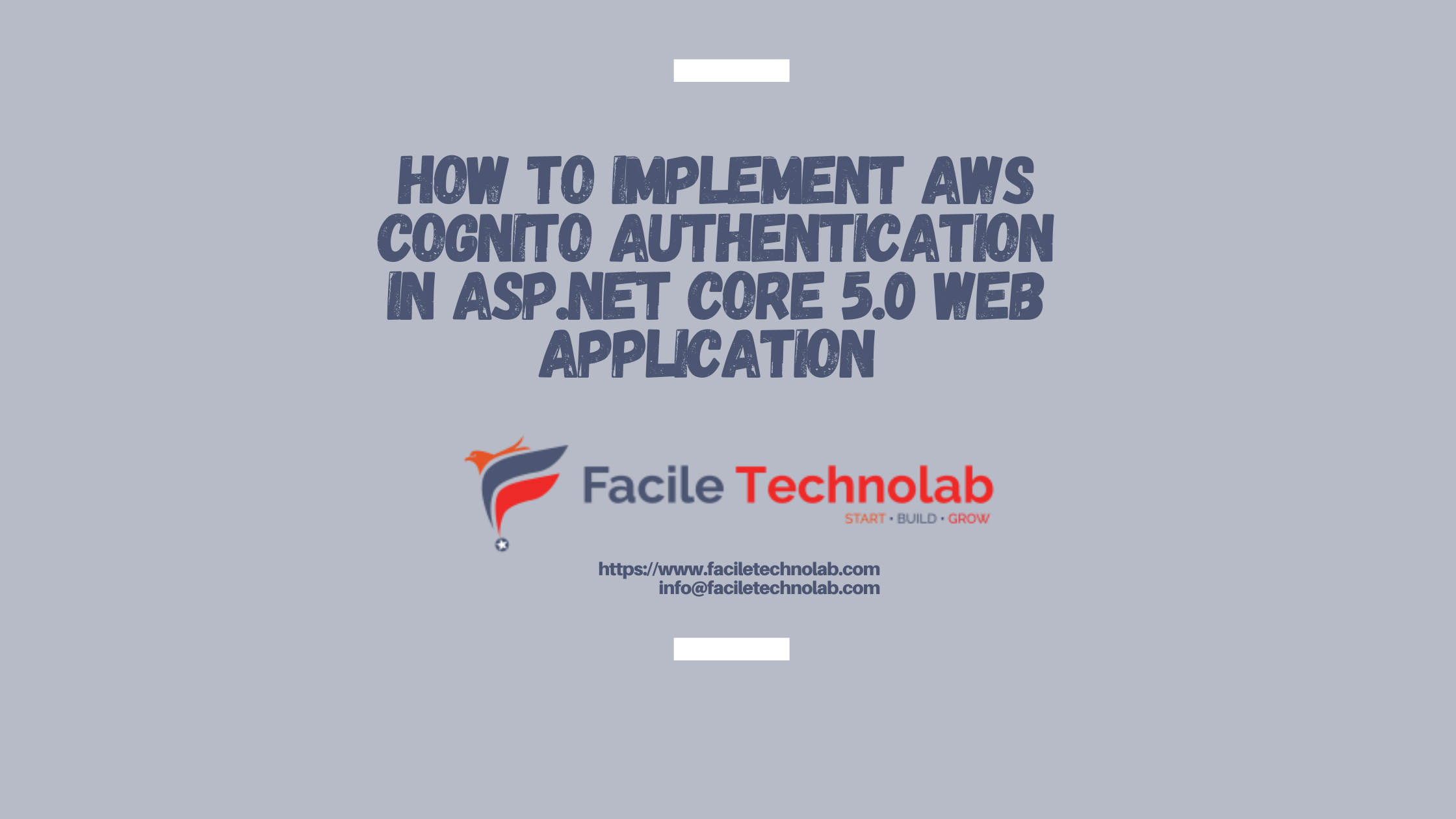 How to implement AWS Cognito Authentication in ASP.NET Core 5.0 Web Application