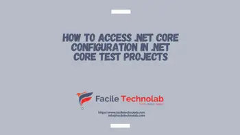 How to access .Net core configuration in .Net core test projects